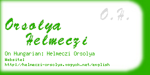orsolya helmeczi business card